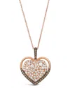 Le Vian Ladies Nude Diamonds Necklaces Set In 14k Strawberry Gold