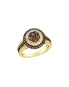 Le Vian ® Chocolate Cluster 14k 1.27 Ct. Tw. Diamond Cocktail Ring