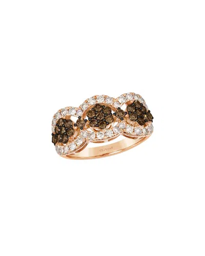 Le Vian ® Chocolate Cluster 14k Rose Gold 1.42 Ct. Tw. Diamond Cocktail Ring