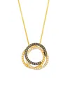 Le Vian Chocolate Diamond (0.17 Ct. T.w.) And Nude Diamond (0.13 Ct. T.w.) Pendant Necklace In 14k Honey Gol In Gold