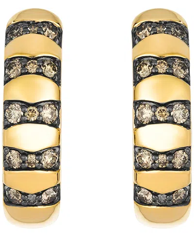 Le Vian Chocolate Diamond Earrings (0.44 Ct. T.w.) In 14k Honey Gold