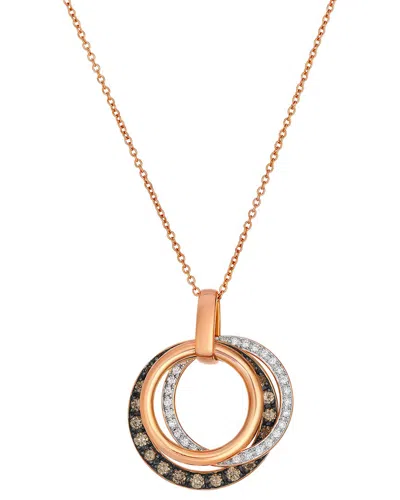 Le Vian ® Chocolate Diamonds 14k Rose Gold 0.71 Ct. Tw. Diamond Pendant  Necklace