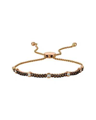 LE VIAN LE VIAN CHOCOLATE DIAMONDS 14K ROSE GOLD 0.72 CT. TW. DIAMOND BOLO BRACELET