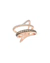 Le Vian ® Chocolate Gladiator 14k Rose Gold 0.93 Ct. Tw. Diamond Cocktail Ring