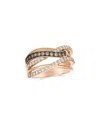 Le Vian ® Chocolate Gladiator 14k Rose Gold 1.05 Ct. Tw. Diamond Cocktail Ring In Gold