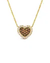 Le Vian 14k Y/g Adjn 0.64 Dia In Gold