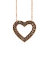 Le Vian 14k R/g Pend 0.43 Dia || In Brown
