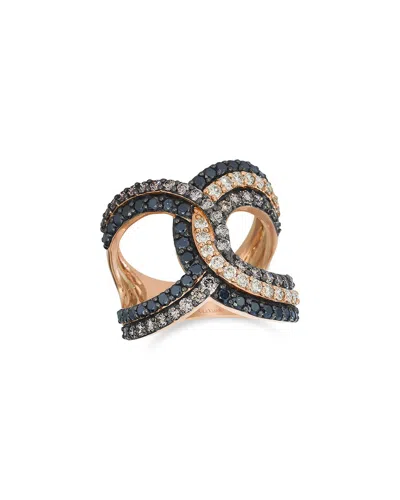 Le Vian ® Chocolate Layer Cake 14k Rose Gold 2.24 Ct. Tw. Diamond Ring