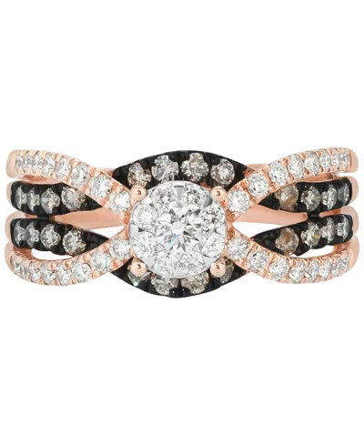 Le Vian Chocolate Ombre Diamond (0.46 Ct. T.w.) Ring In 14k Honey Gold