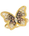 Le Vian Chocolate Ombre Diamond (1 Ct. T.w.) Ring In 14k Honey Gold In Gold