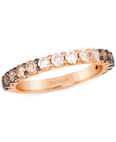 Le Vian Chocolate Ombre Diamond Band (1 Ct. T.w.) In 14k Rose Gold Or 14k Yellow Gold