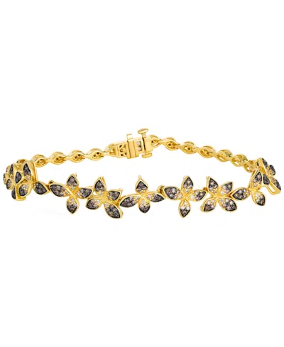 Le Vian Chocolate Ombre Diamond Bracelet (1.63 Ct. T.w.) In 14k Honey Gold