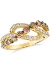 Le Vian Chocolate Ombre Diamond Ring (1.24 Ct. T.w.) In 14k Honey Gold In Gold