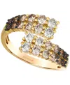Le Vian Chocolate Ombre Diamond Ring (1.52 Ct. T.w.) In 14k Honey Gold In Gold