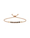 Le Vian Ladies Chocolate Quartz Bracelets Set In 14k Strawberry Gold