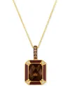 Le Vian Chocolate Quartz (2-3/4 Ct. T.w.), Chocolate Diamonds (1/10 Ct. T.w.) & Nude Diamonds (1/20 Ct. T.w. In No Color