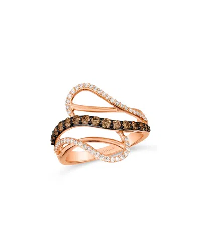 Le Vian ® Chocolate Shavings 14k Rose Gold 0.69 Ct. Tw. Diamond Cocktail Ring