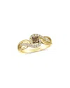 Le Vian 14k Y/g Ring 0.42 Dia In Gold