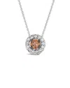 Le Vian 14k W/g Pend 0.52 Dia In Metallic