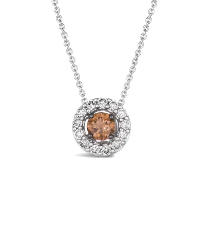 LE VIAN LE VIAN® CHOCOLATE SOLITAIRE 14K 0.52 CT. TW. DIAMOND PENDANT