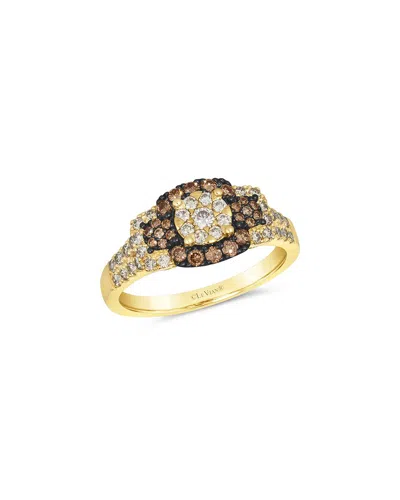 Le Vian ® Chocolate Solitaire 14k 0.75 Ct. Tw. Diamond Ring In Gold