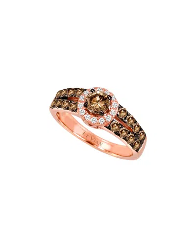 Le Vian ® Chocolate Solitaire 14k Rose Gold 1.11 Ct. Tw. Diamond Ring
