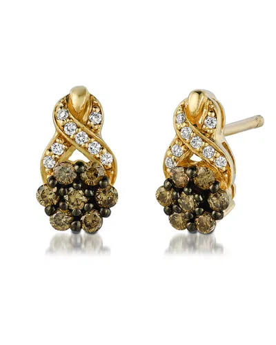 Le Vian Chocolatier 14k Honey Gold 0.51 Ct. Tw. Diamond Earrings