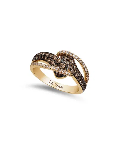 LE VIAN LE VIAN® CHOCOLATIER 14K HONEY GOLD 0.95 CT. TW. DIAMOND RING