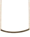 Le Vian Chocolatier 14k Rose Gold 0.36 Ct. Tw. Diamond Necklace