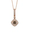 Le Vian Chocolatier 14k Strawberry Gold 0.51 Ct. Tw. Diamond Pendant Necklace