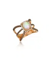 Le Vian ® Chocolatier 14k Strawberry Gold 1.70 Ct. Tw. Diamond & Opal Ring