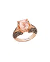 Le Vian ® Chocolatier 14k Strawberry Gold 3.35 Ct. Tw. Diamond & Morganite Ring