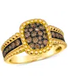 Le Vian Chocolatier Chocolate Diamond (5/8 Ct. T.w.) Ring In 14k Honey Gold In Yellow Gold
