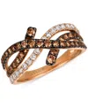 Le Vian Chocolatier Ring Chocolate Diamonds In Rose Gold