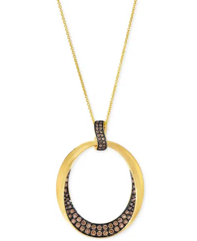 Le Vian Chocolatier Chocolate Diamond Pendant Necklace (1/2 Ct. T.w.) In 14k Honey Gold In 14k Honey Gold Pendant