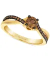 Le Vian Chocolatier Chocolate Diamond Ring (5/8 Ct. T.w.) In 14k Honey Gold In Gold