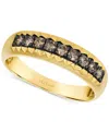 Le Vian Chocolatier Men's Chocolate Diamond Band (1/2 Ct. T.w.) In 14k Gold