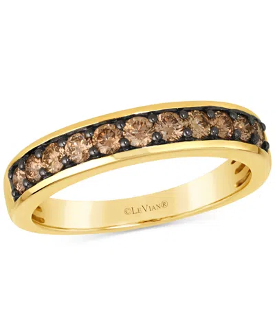 Le Vian Chocolatier Men's Chocolate Diamond Band (7/8 Ct. T.w.) In 14k Gold In No Color