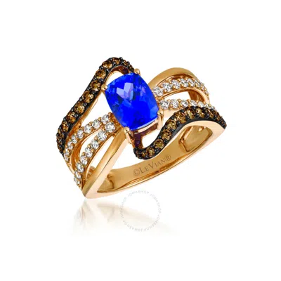 Le Vian Chocolatier Ring Blueberry Tanzanite In Pink