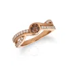 Le Vian Chocolatier Ring Chocolate Diamonds In Pink