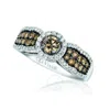 Le Vian Chocolatier Ring Chocolate Diamonds In White