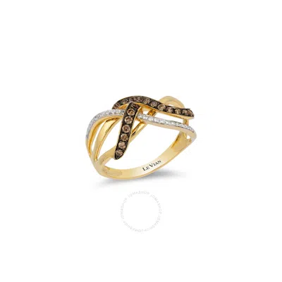 Le Vian Chocolatier Ring Chocolate Diamonds In Yellow