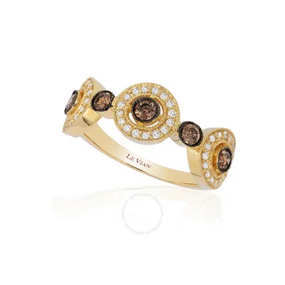 Le Vian Chocolatier Ring Chocolate Diamonds In Yellow