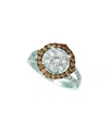 Le Vian ® Clusters And Composites 14k 0.12 Ct. Tw. Diamond Ring