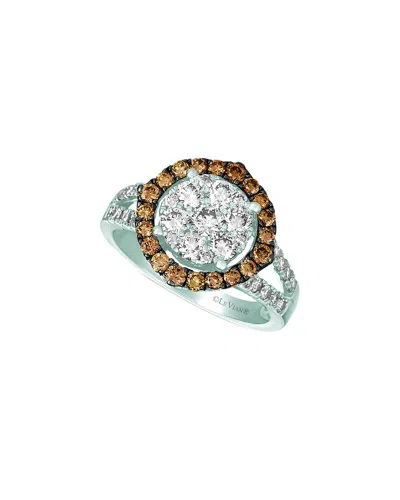 Le Vian ® Clusters And Composites 14k 0.12 Ct. Tw. Diamond Ring In Metallic