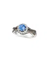 Le Vian ® Cornflower Sapphire™ 14k 1.50 Ct. Tw. Diamond & Ceylon Sapphire Ring In Silver