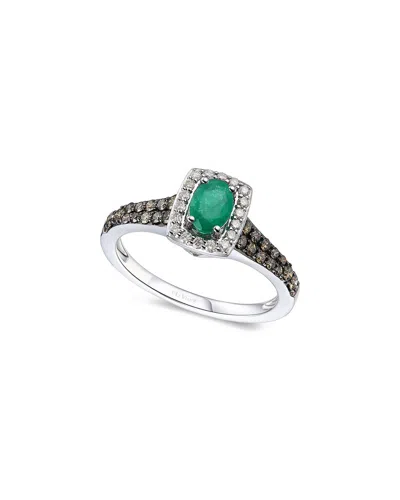 Le Vian ® Costa Smeralda Emeralds™ 14k 0.77 Ct. Tw. Diamond & Emerald Ring In Green