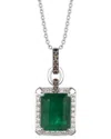 Le Vian ® Costa Smeralda Emeralds™ 14k 2.82 Ct. Tw. Diamond & Emerald Pendant