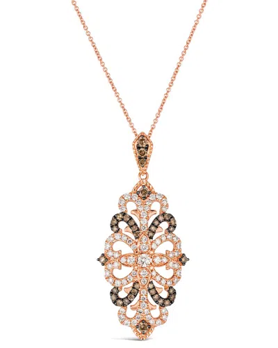 LE VIAN LE VIAN® CRAZY COLLECTION 14K ROSE GOLD 1.32 CT. TW. DIAMOND PENDANT