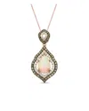 Le Vian ® Crazy Collection 14k Rose Gold 2.50 Ct. Tw. Diamond & Opal Pendant In Gold